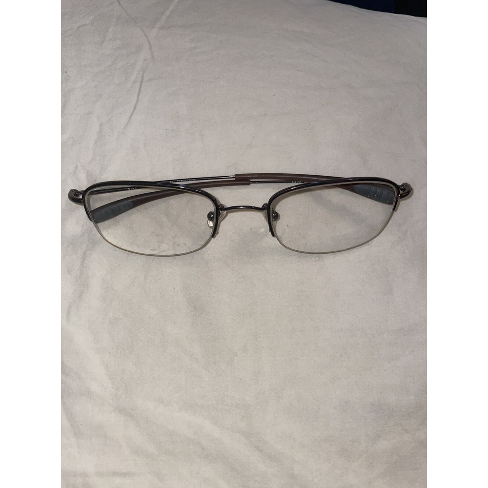 Nike 4014 200 Brown 51-21-140 Mens Eyeglasses with Flexon Frames Japan